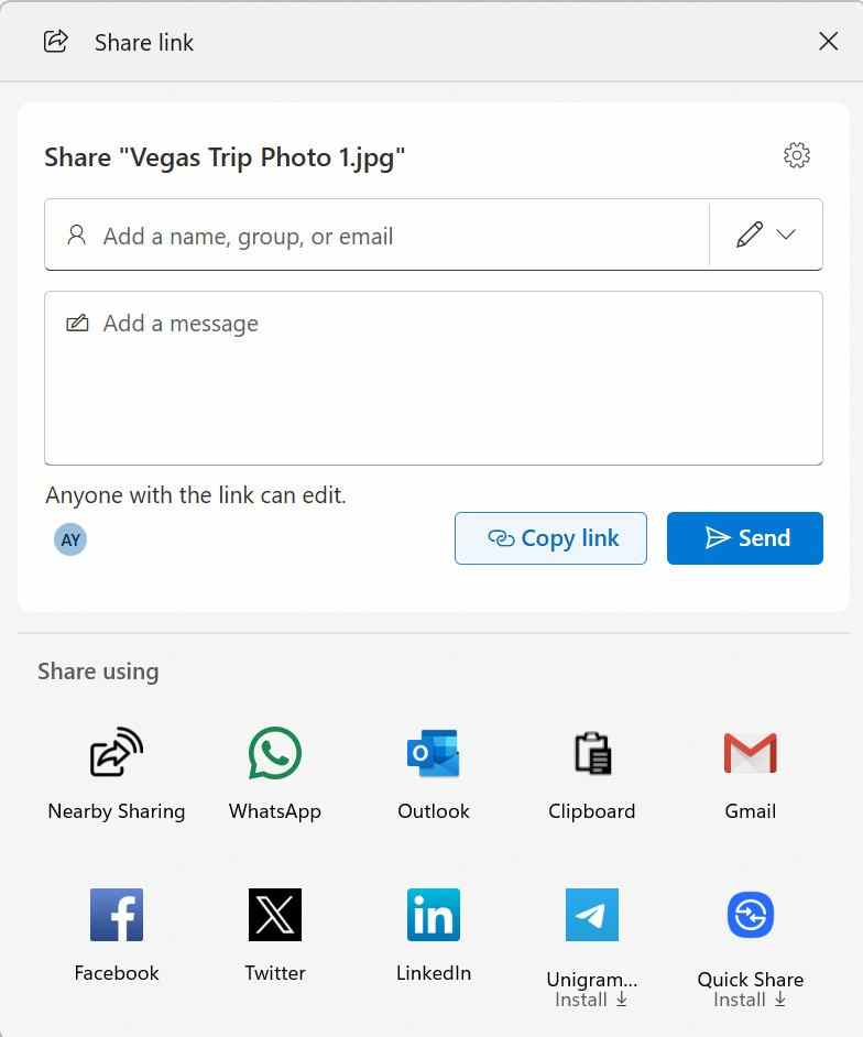 zdielanie suborov onedrive