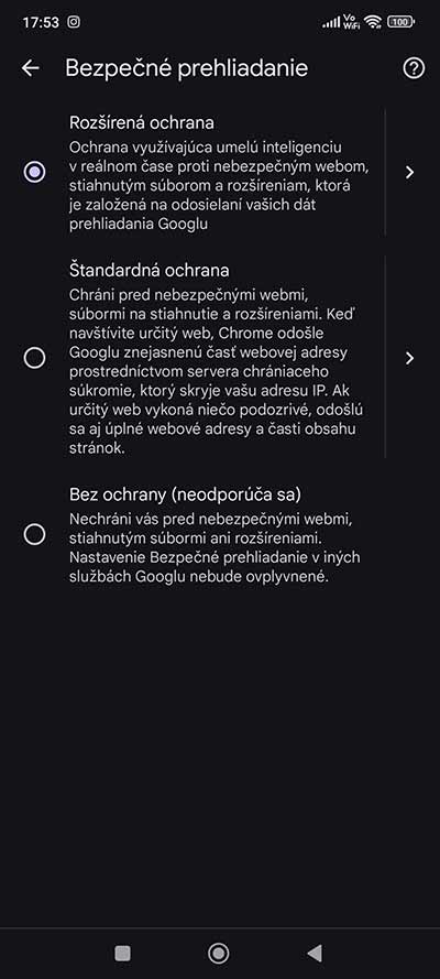 Takto ťa chráni rozšírená ochrana v Chrome