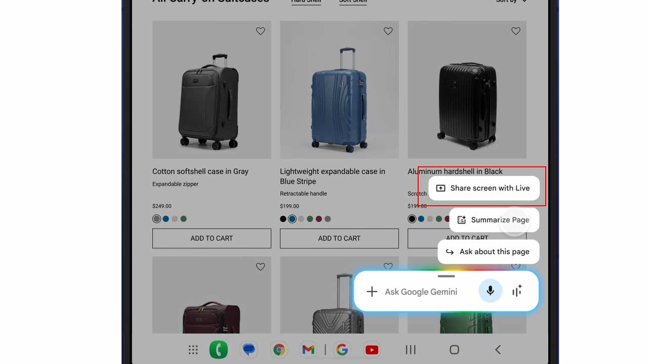 Gemini na Samsungu dostáva nové funkcie