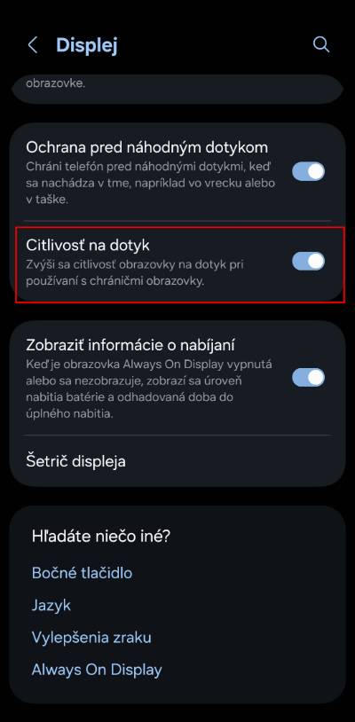 zvysenie citlivosti dotyku displeja_1