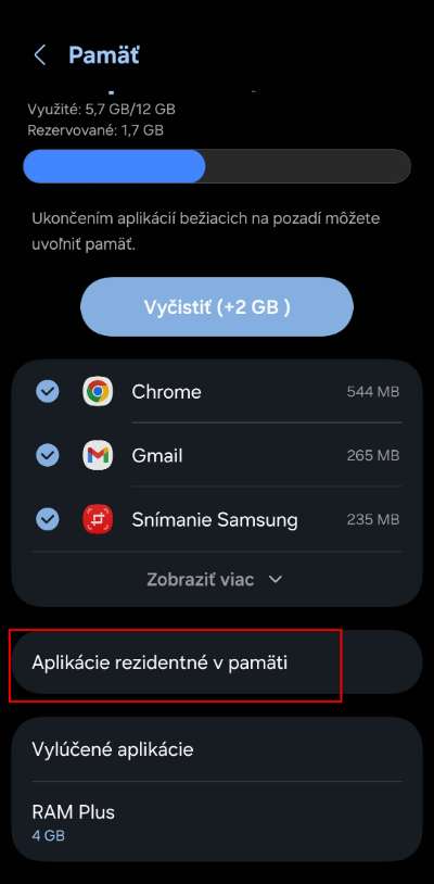 Aplikácie rezidentné v pamäti samsung ako vypnut_1