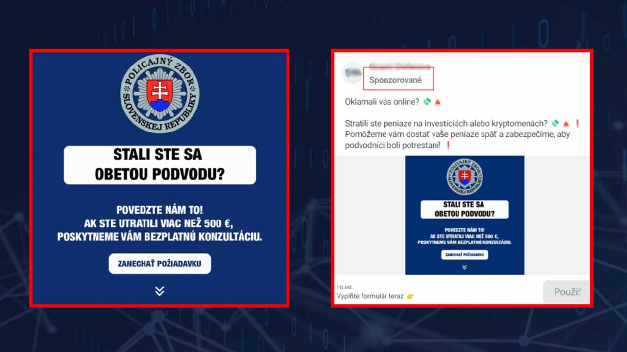 Podvodníci sa opäť vydávajú za políciu