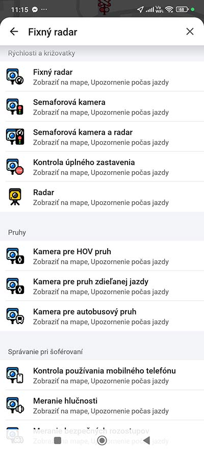 Waze ponúka upozornenia na policajné radary