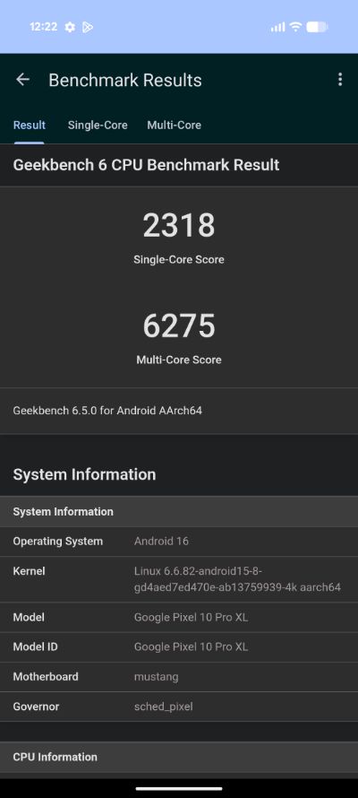 google pixel 10 Pro XL vykon_1