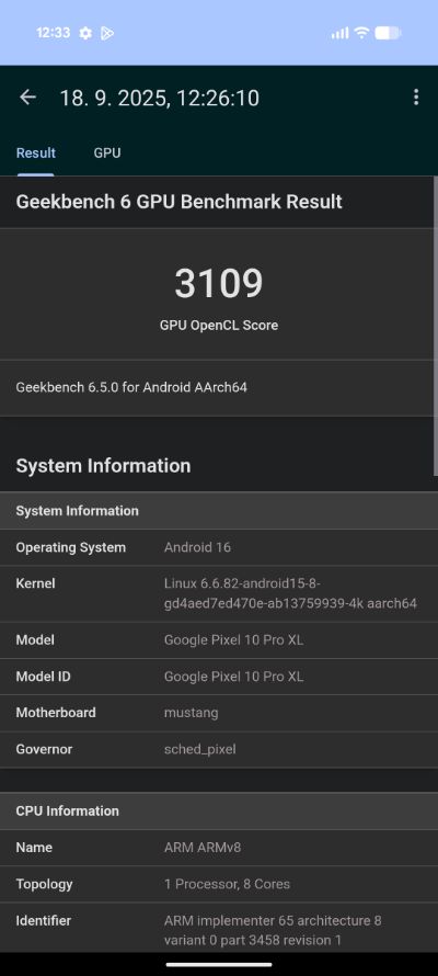 google pixel 10 Pro XL vykon_2
