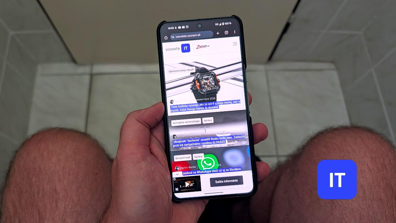 smartfon a toaleta