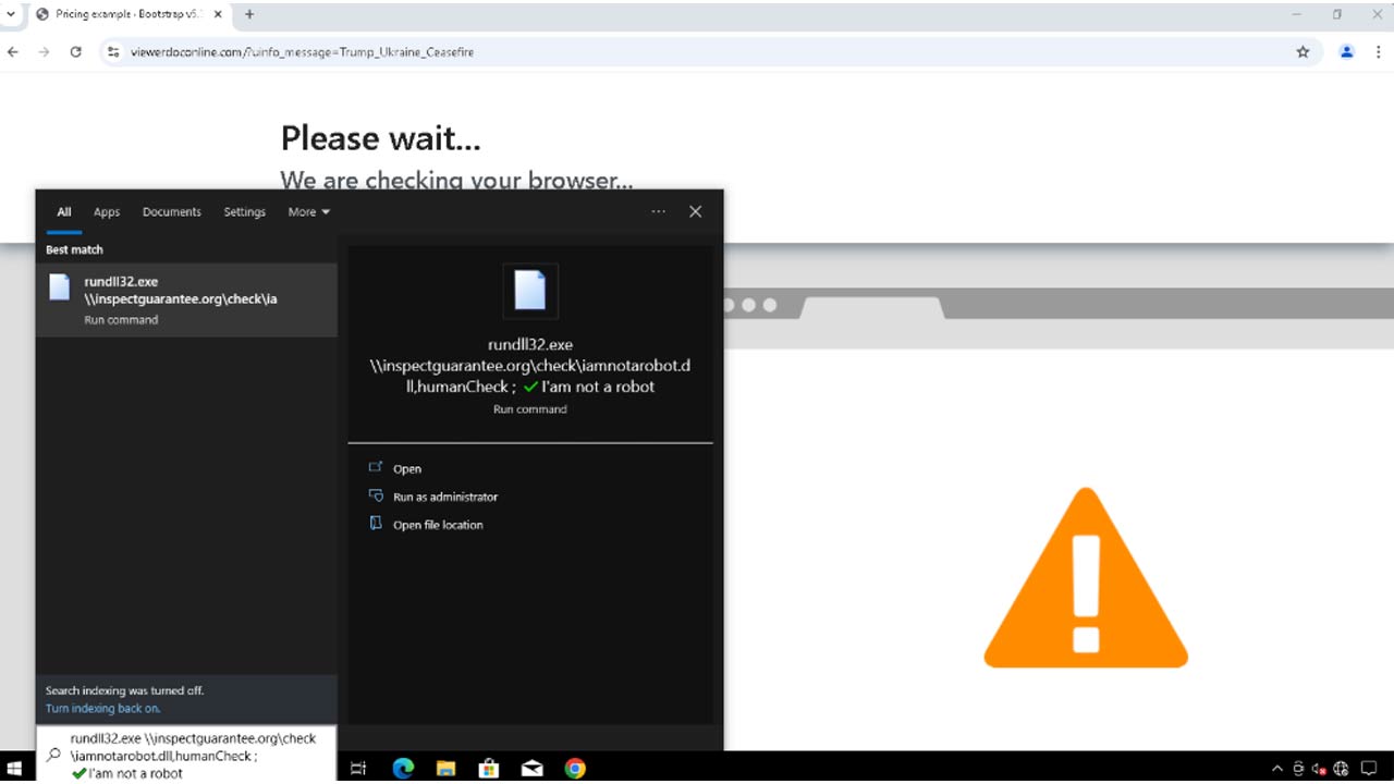 Ruskí hackeri útočia vo veľkom na užívateľov cez NOROBOT kampaň, ktorá sa tvári ako CAPTCHA