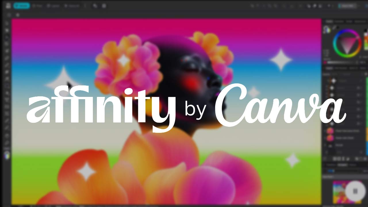 Canva uvoľňuje profesionálny nástroj Affinity zadarmo