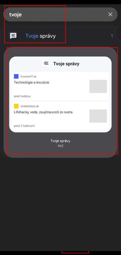 ako pridat widget s aktualnymi spravami na obrazovku telefonu navod_2