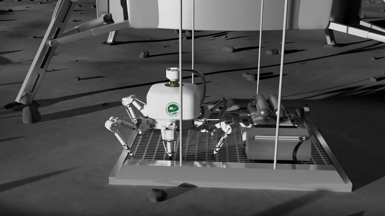 Charlotte je 3D tlačiarensky robot, ktorý môže vybudovať prvé lunárne mesto