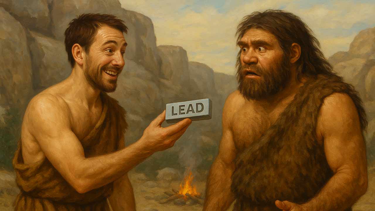 Výskumníci naznačujú, že olovo nám mohlo dať evolučnú výhodu nad neandertálcami