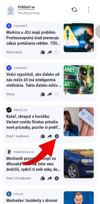 tvoje spravy odber zdroja
