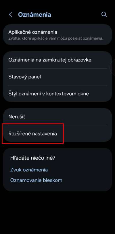 Samsung ako zapnut historiu oznameni_2