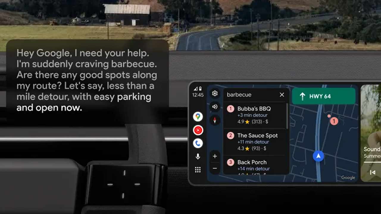 Gemini pre Android Auto dostáva funkcie, ktoré si zamiluješ