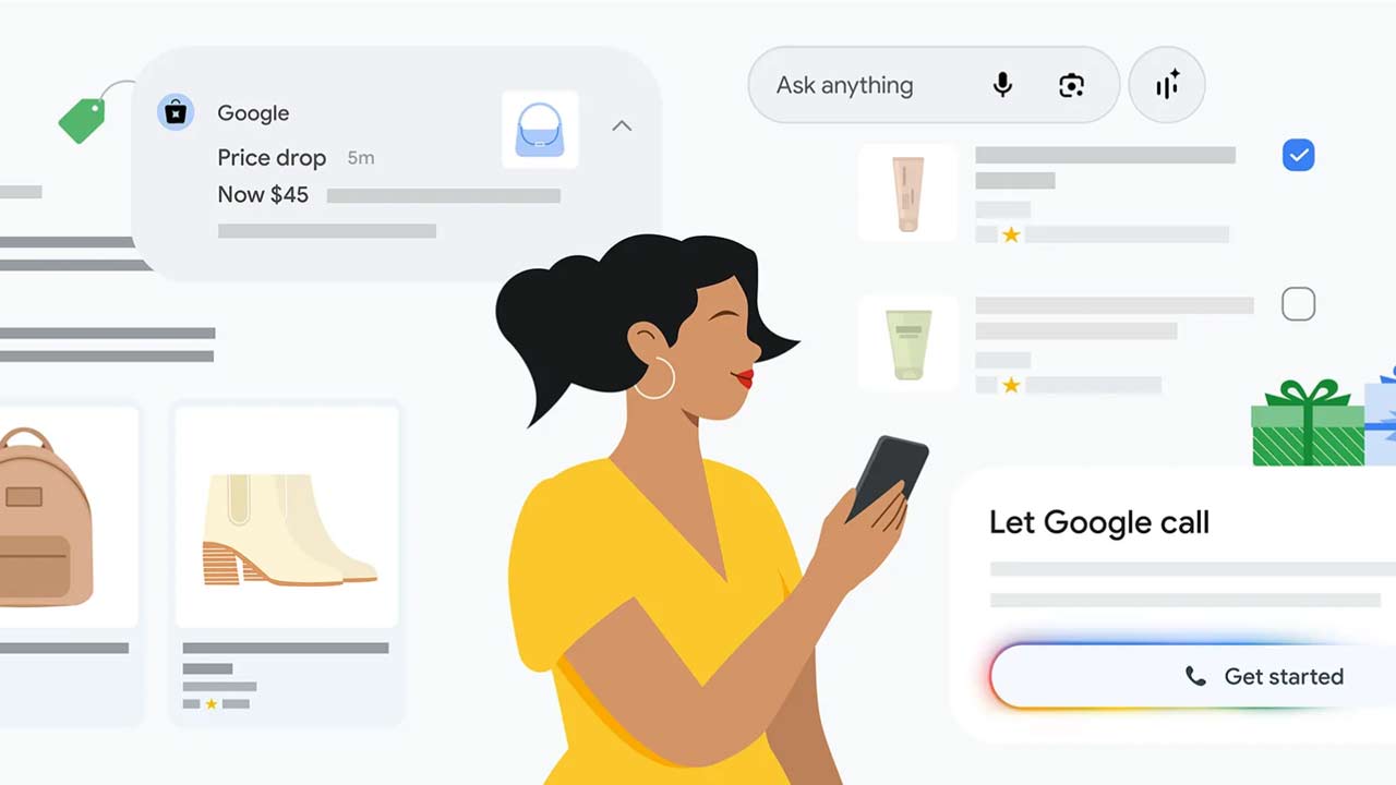 Google vybaví vianočné nákupy za teba, s pomocou nových AI funkcií