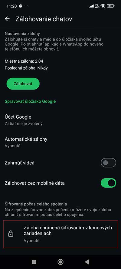 WhatsApp zjednodušuje šifrovanie zálohovaných súborov, ponúka silnejšiu ochranu a pohodlnejší prístup