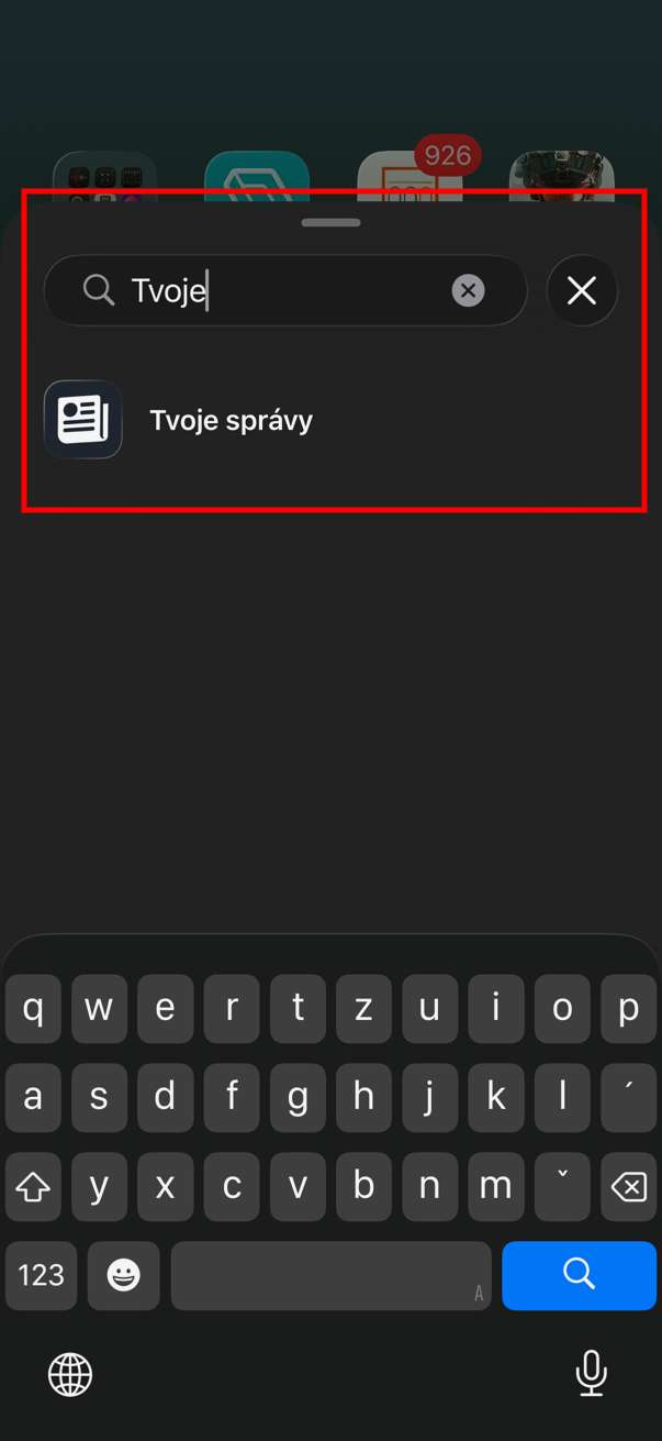 ako pridat widget so spravami na iOS_2