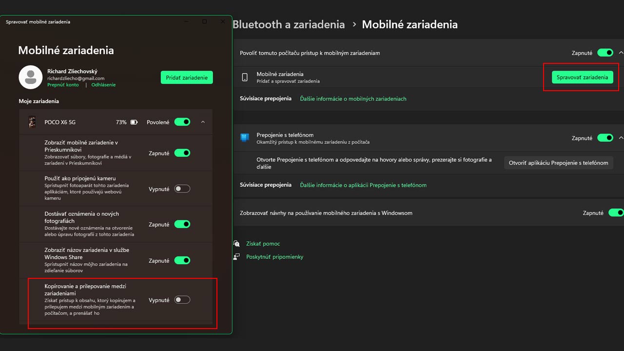 Aplikácia prepojenia Androidu a Windowsu dostala nové funkcie