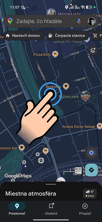 Google Mapy ponúkajú tieto jednoduché gestá na ovládanie počas jazdy