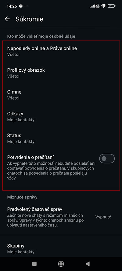 Týchto 5 funkcii na ochranu súkromia vo WhatsApp neprehliadaj