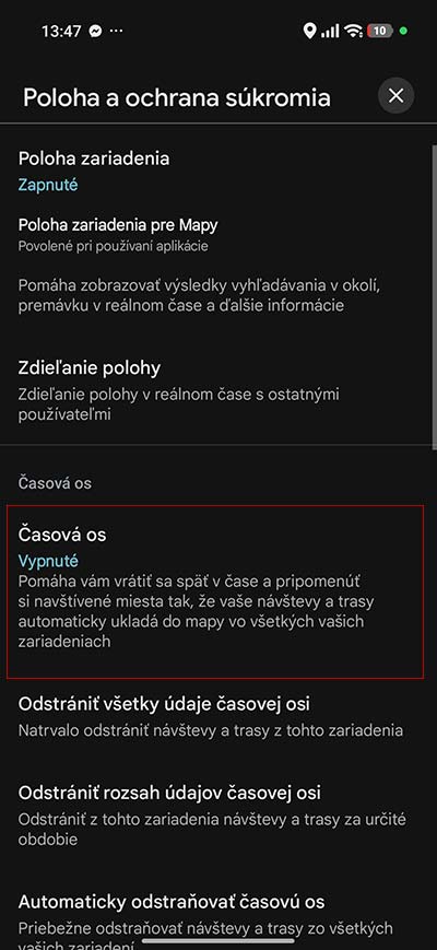 Ako vymazať sledovanie Android smartfónu?