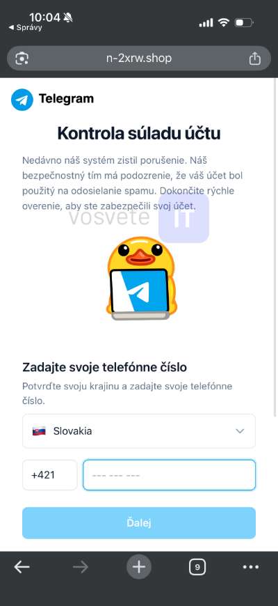 pokus o kradez telegram uctu_1