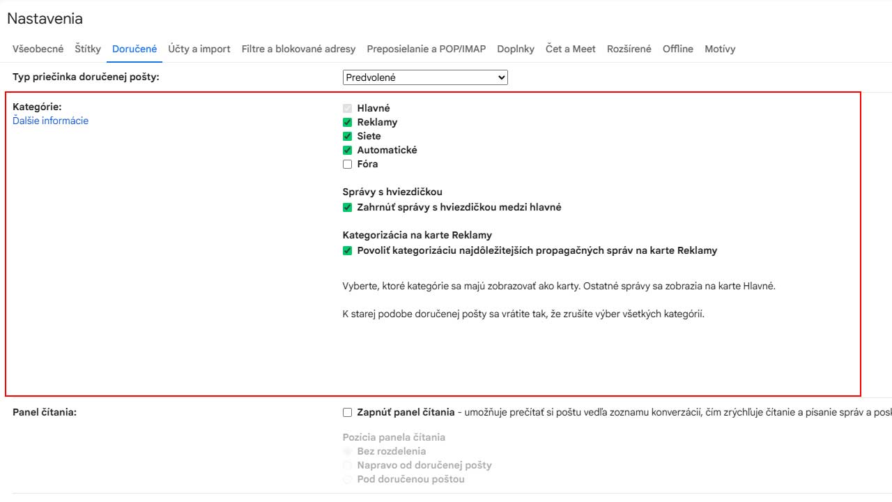 Tieto nastavenia si v Gmaili zmeň, pomôžu produktivite
