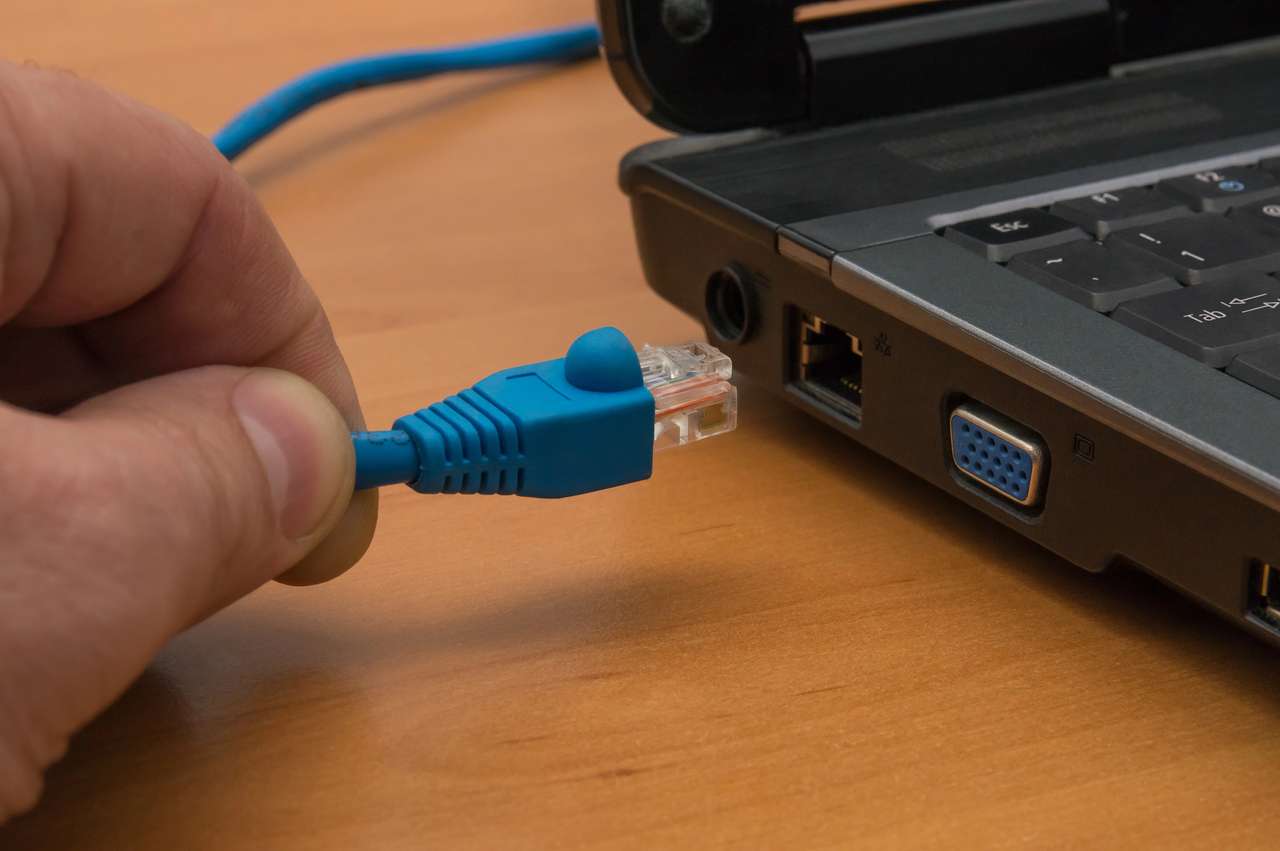 Ethernet port na pocitaci