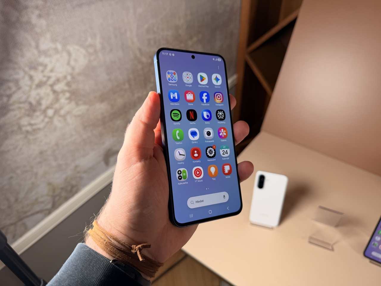 Samsung Galaxy A57 displej