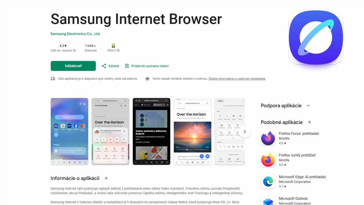 Samsung plánuje do prehliadača zaviesť funkciu Smart Shopping