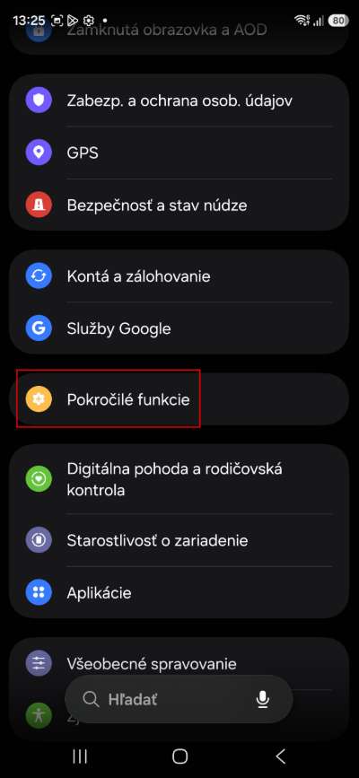 Panic Button ako zapnut Privacy Shield_1