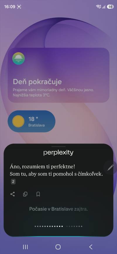 Samsung AI perplexity