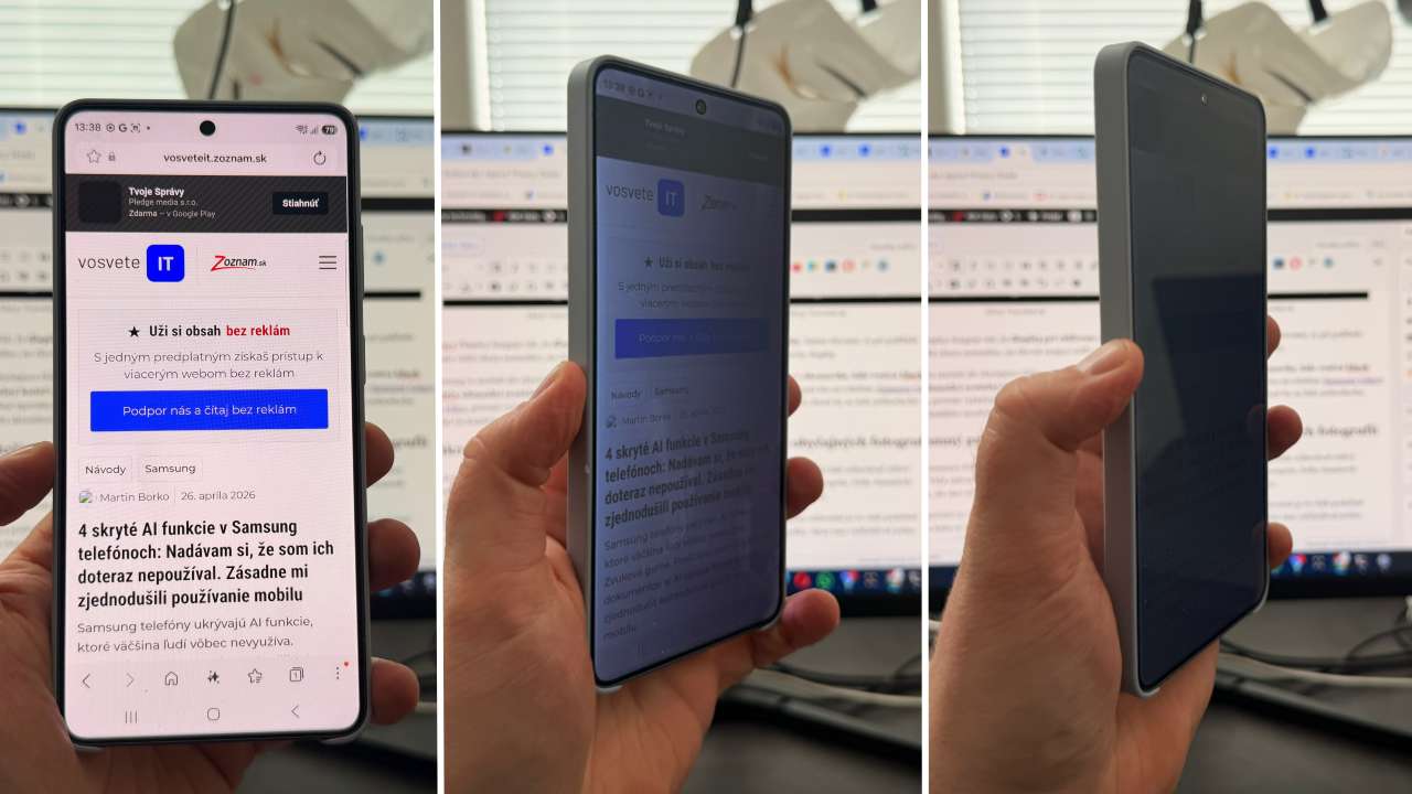 Samsung Privacy Shield ako funguje