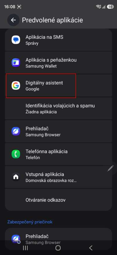 ako zmenit predvoleneho AI asistenta v Samsung telefone_1