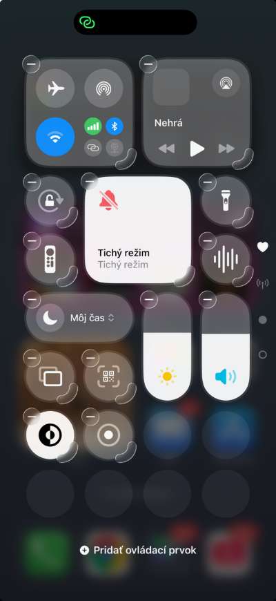 iPhone moznosti prispôsobenia notifikacnej listy