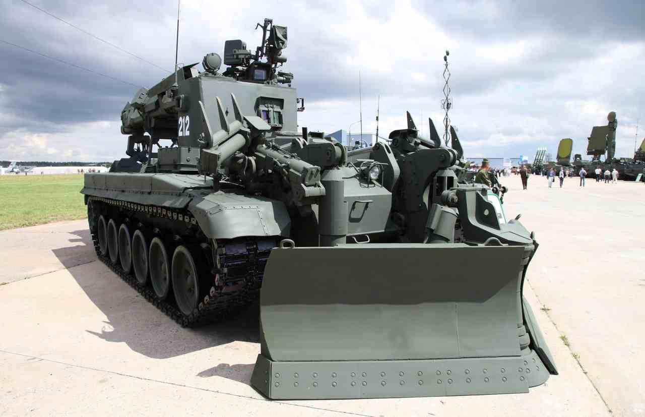 ruske vojenske vozidlo IMR-3M
