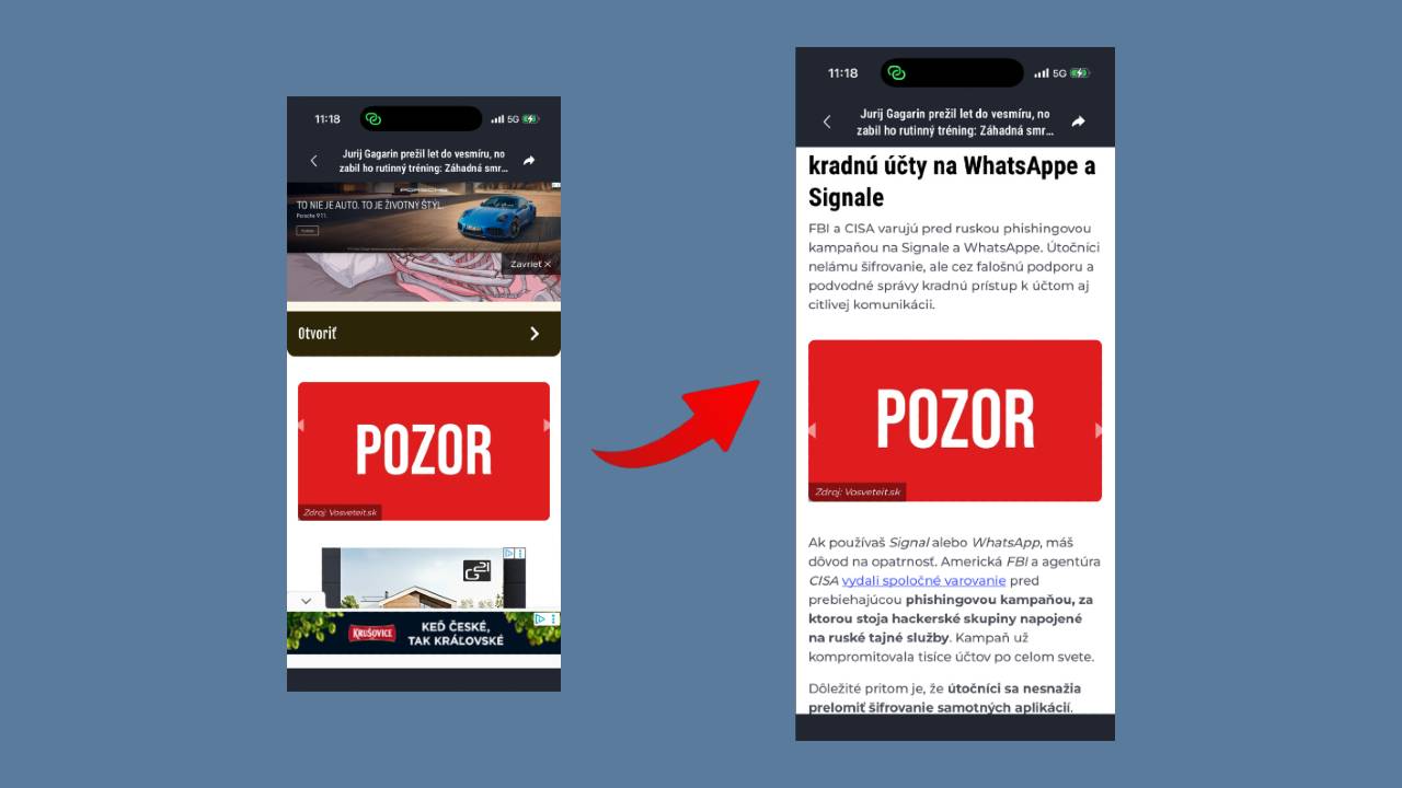 vosveteit.sk vypnutie reklam