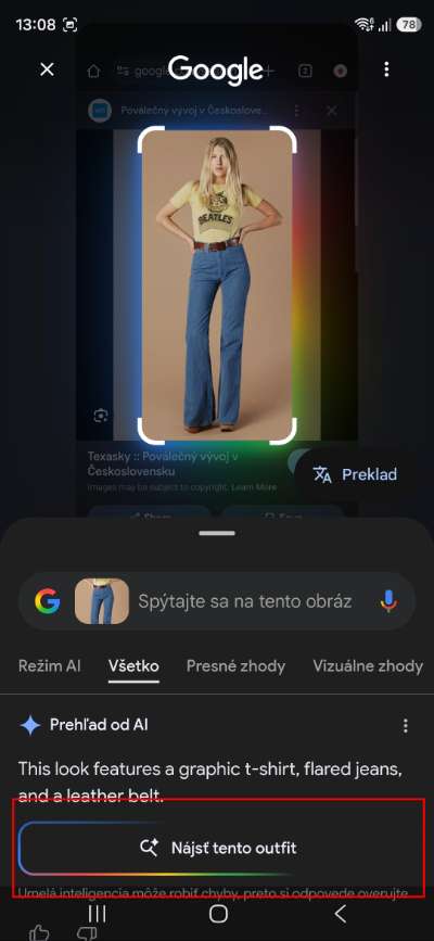 Circle to search_vyhladanie outfitu_1