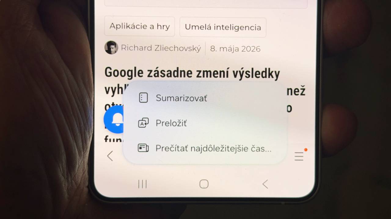 Samsung AI sumarizacia obsahu na webe.jpg