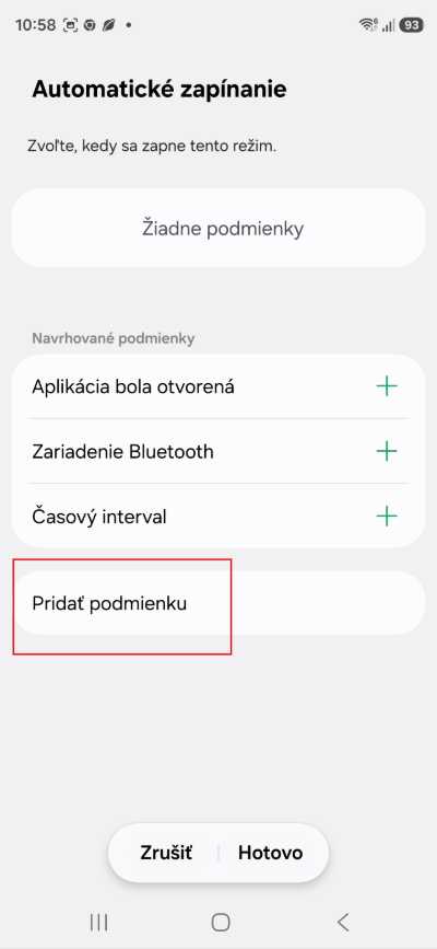 Samsung Rutina_ako zapnut Wi-Fi ked pridem domov_3