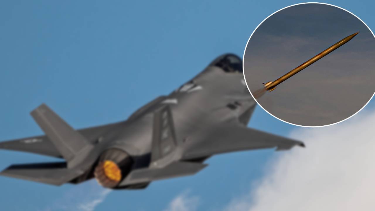 Stihacka F-35B test rakety