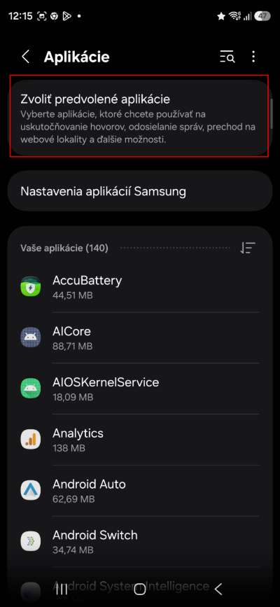 ako si zmenit predvoleneho AI asistenta Samsung navod_2