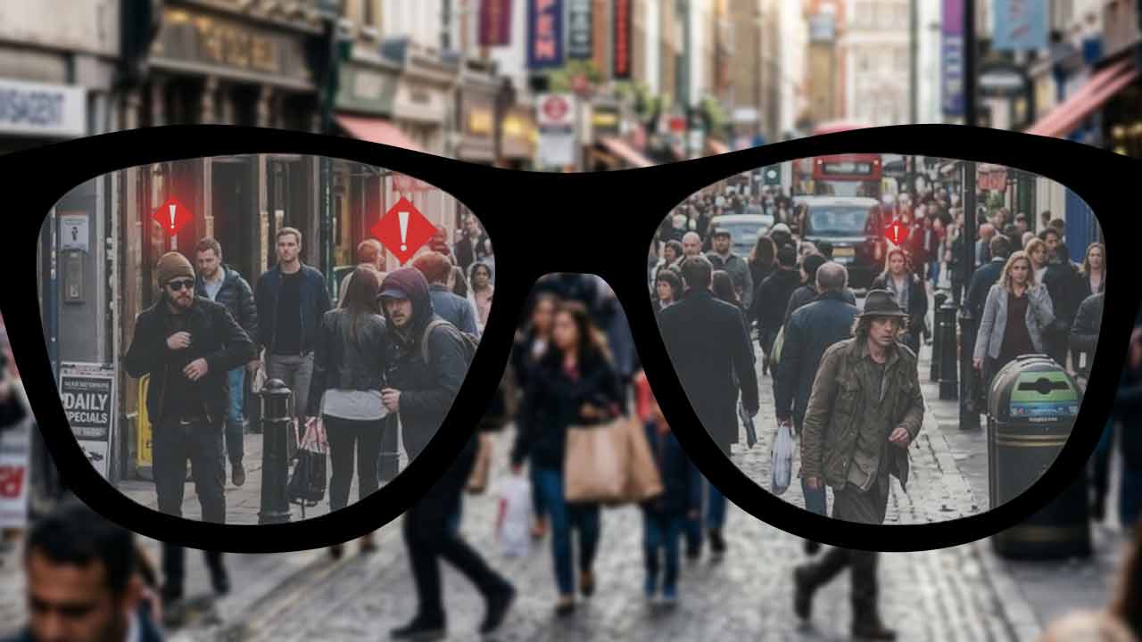 Čína dala policajtom AI okuliare, ktoré dokážu rozpoznávať tvár, ŠPZ alebo hlas.