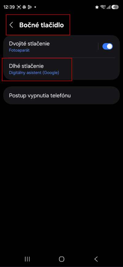 vytvorenie skratky pre Gemini