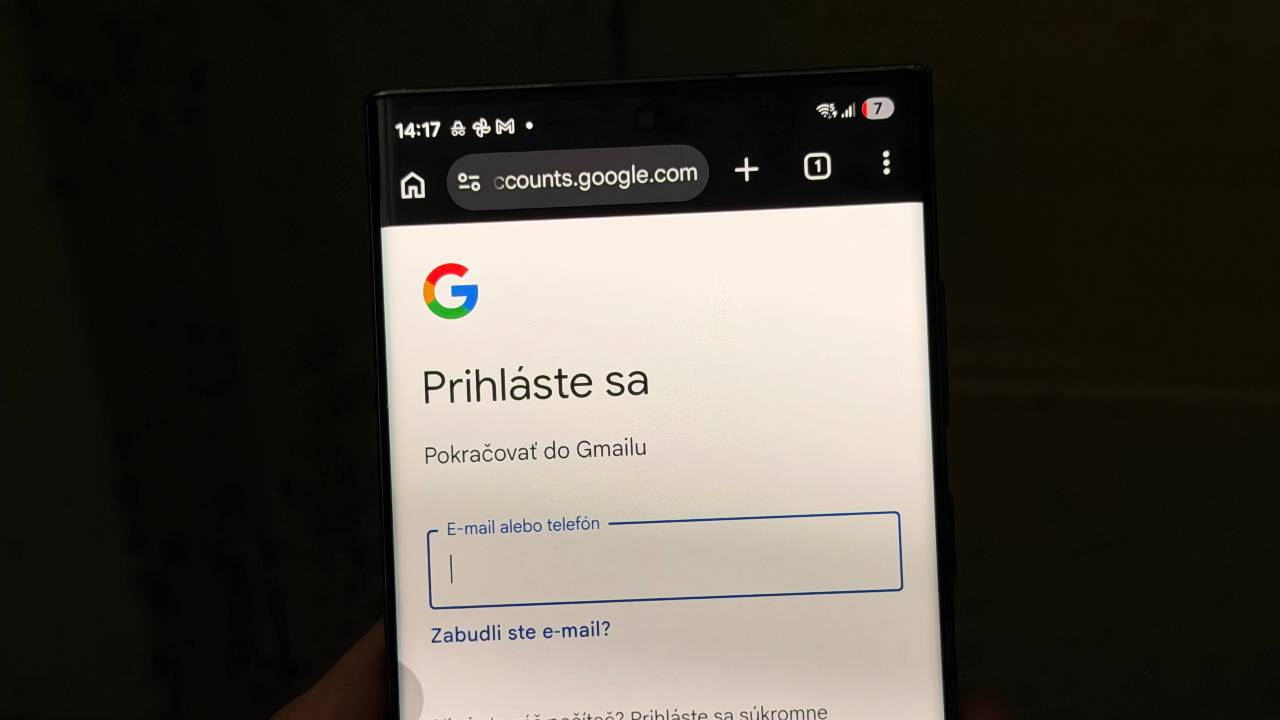 Gmail Google prihlasenie