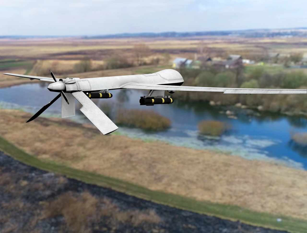vojensky dron