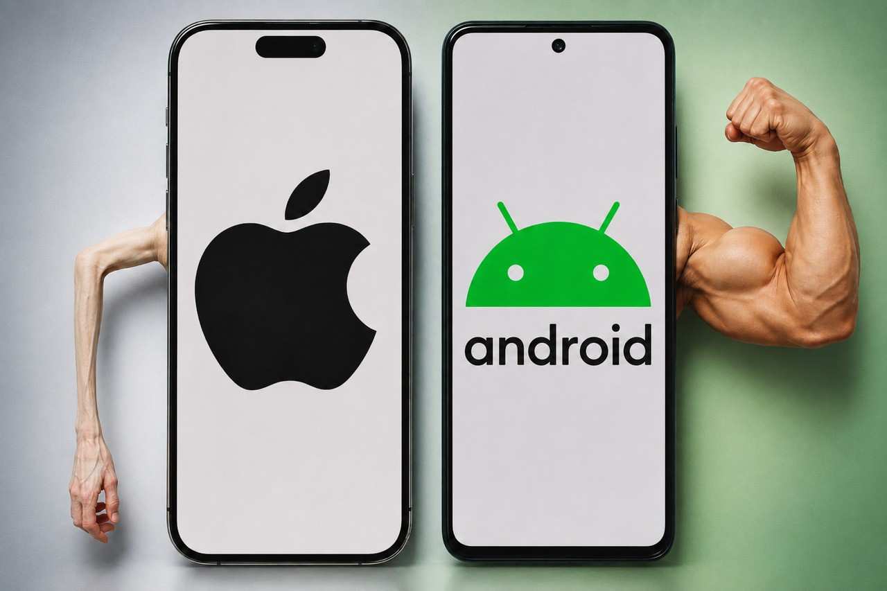 android vs iphone