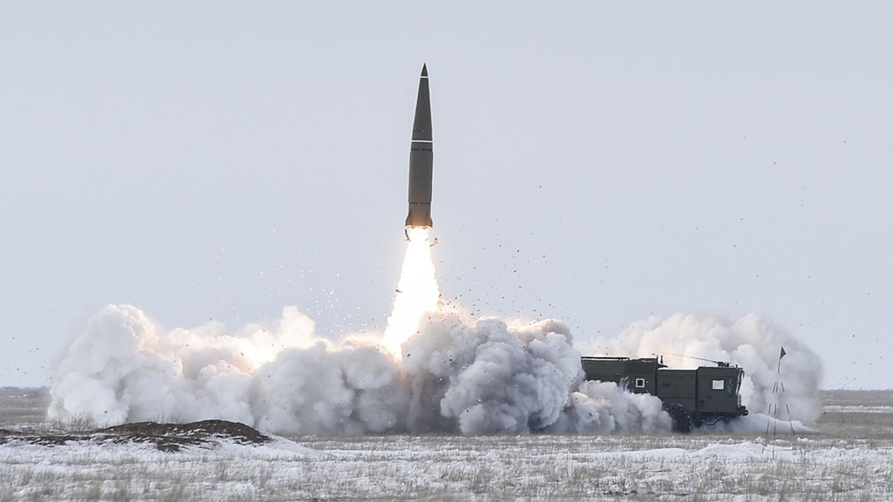rusko nasadenie jadrovych zbrani odpalenie rakety