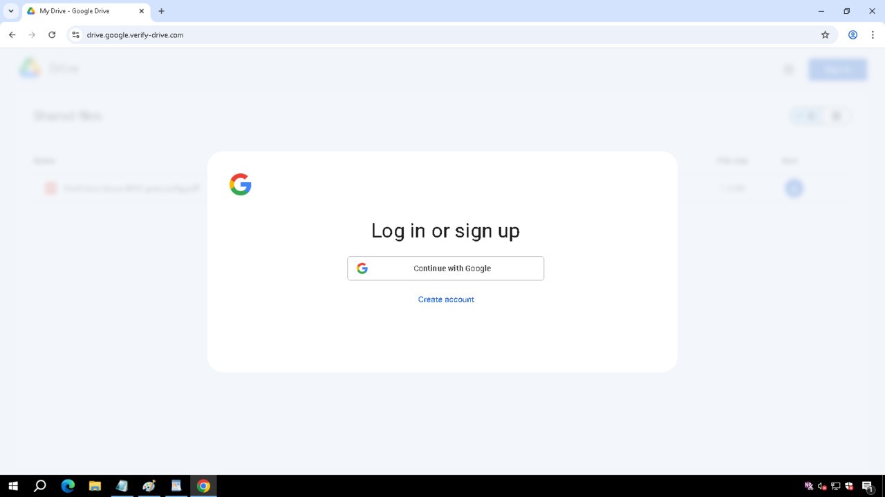Google falosne prihlasovacie okno krades tokenu