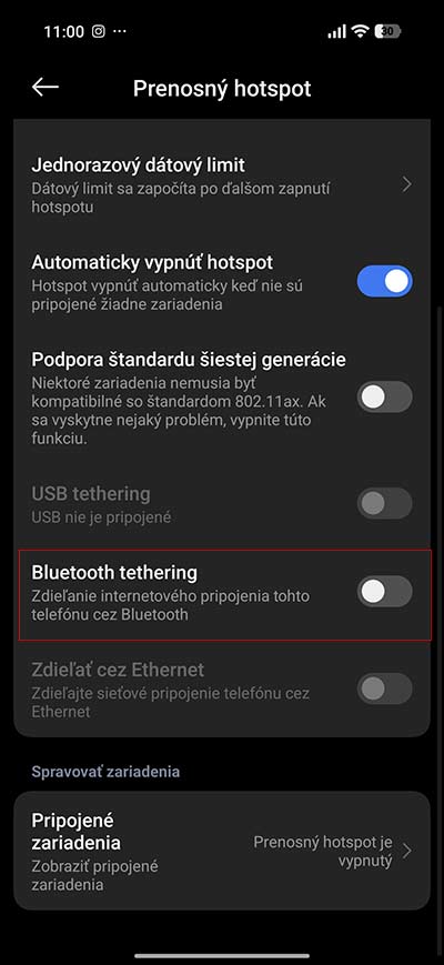 Ako zapnúť bluetooth tethering a prečo by si ho mal využívať? 